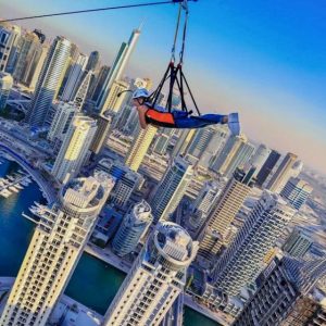 XLine Dubai Marina Zipline