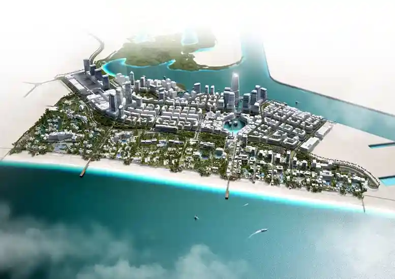 Al Zorah Beach Location and Directions