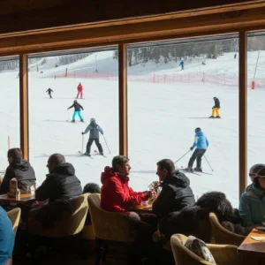 Indoor skiing Dubai