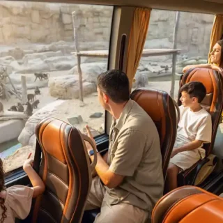 Dubai Safari Park with explorer safari