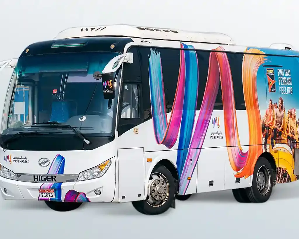 Yas Island free shuttle from Dubai