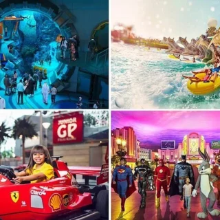 Yas Island 2 Parks Tickets