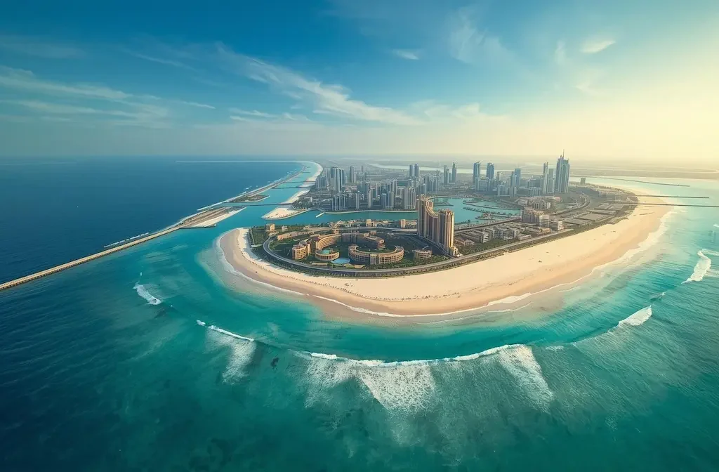 UAE Islands and beaches